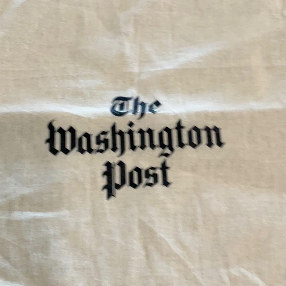 Washington Post Drawstring Bag - Picture 2 of 3